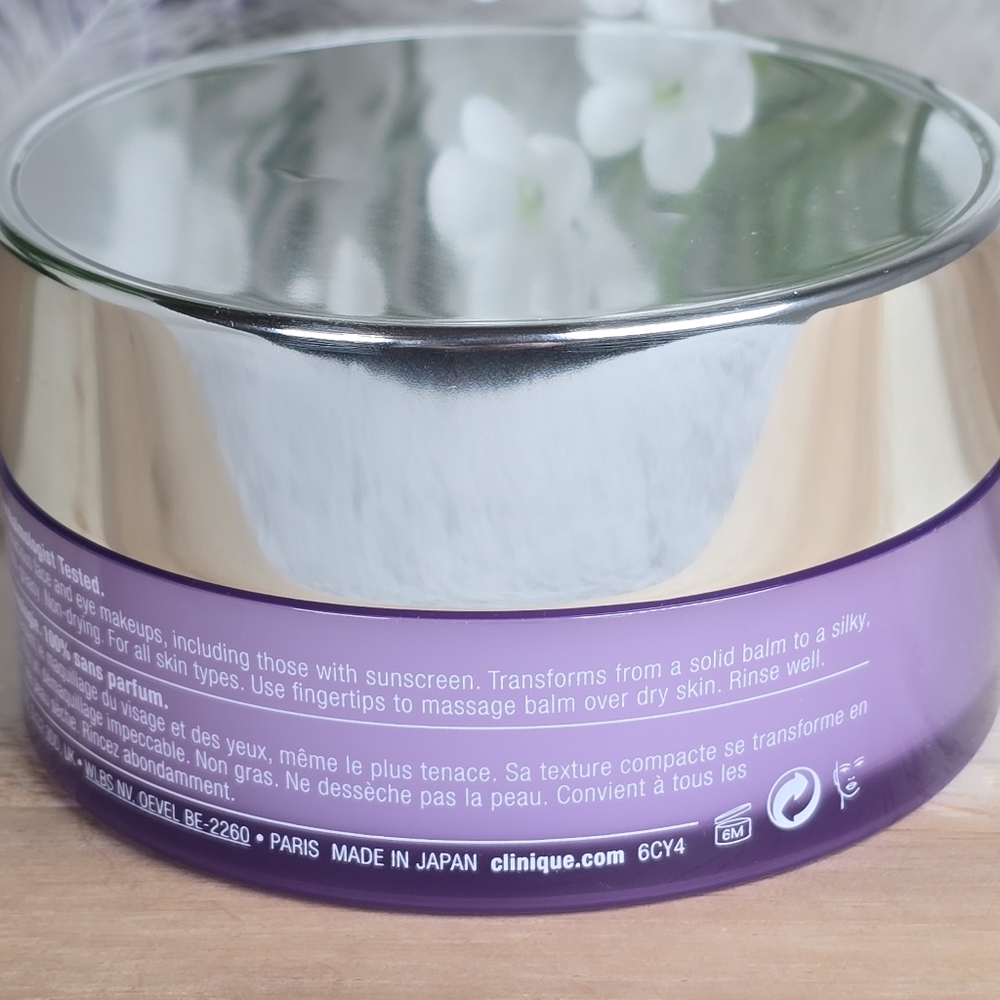 Clinique Take The Day Off Face Cleansing Balm Makeup Remover Full Size 3.8 oz - Picture 4 of 7